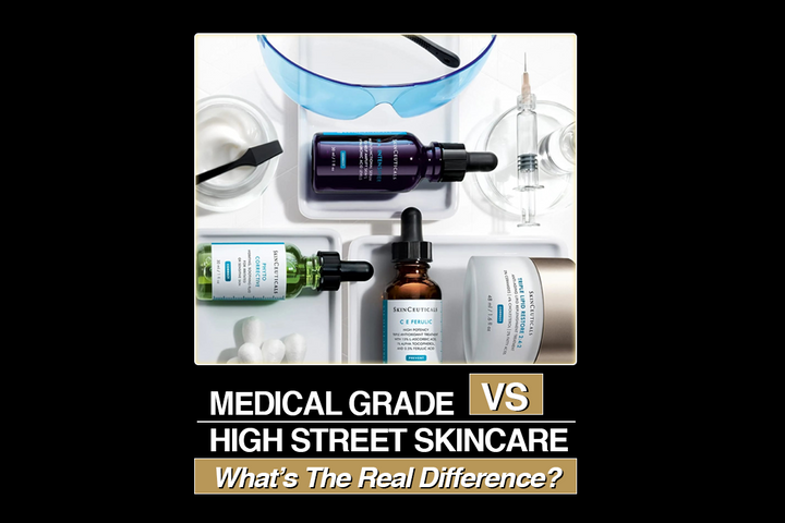 Medical Grade vs High Street Skincare – What’s the Real Difference?